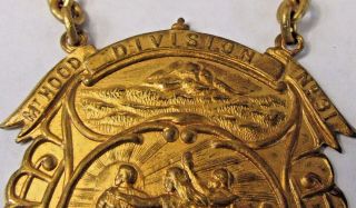 1905 LEWIS & CLARK EXPOSITION Portland ORDER OF RAILWAY CONDUCTORS medal badge 4