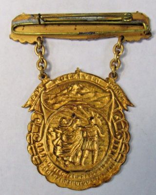 1905 LEWIS & CLARK EXPOSITION Portland ORDER OF RAILWAY CONDUCTORS medal badge 7