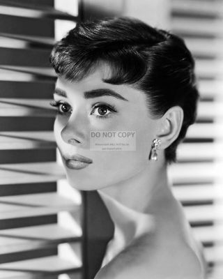 Audrey Hepburn In The Film " Sabrina " - 8x10 Publicity Photo (bb - 746)