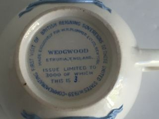 Wedgwood GEORGE VI and Queen Elizabeth Queensware CUP Visit to United States 139 2