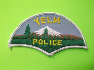 Yelm,  Washington Wa Wash Police (type 1) Patch Sheriff