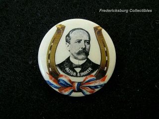 1904 Alton Parker For President Campaign Pinback Button -