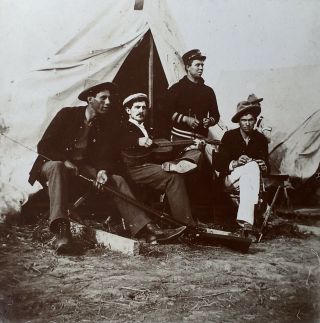 Vtg Soldiers Us Army Gar Encampment Civil War Cabinet Card Photo Mansfield Ohio