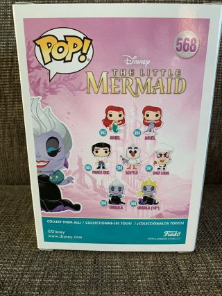 Funko Pop Metallic Ursula D23 Expo The Little Mermaid BoxLunch Exclusive Shared 2