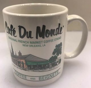 Cafe Du Monde Coffee And Beignets Mug Cup Orleans Louisiana La French Market
