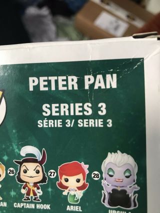 Funko Pop Disney Store Exclusive Peter Pan Captain Hook Bundle Set Vaulted Rare 7