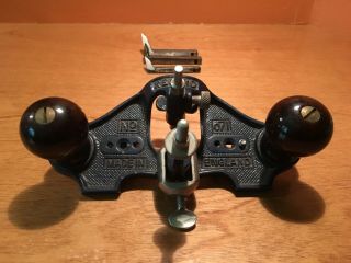 Vintage Record Hand Router Plane No.  071,  3 Cutters,  England