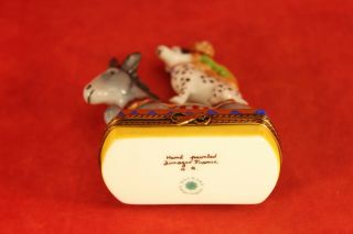 ROCHARD Limoges France Hand Painted CIRCUS 3¼ 