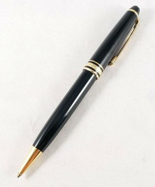 Vintage Montblanc Meisterstuck Gold/black Classic Ball Point Pen.