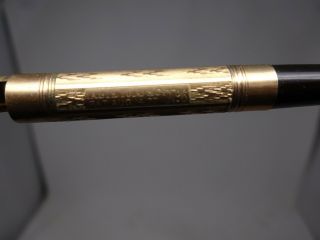 Antique No 6 Gold Mabie Todd & Co York Pen w Case Pat.  Aug 14 1877 No.  5 Nib 6