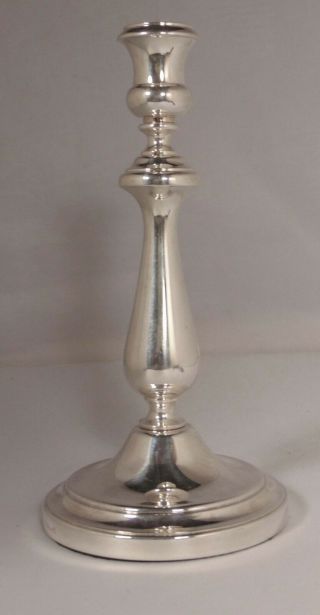 Christofle France French Silverplate Candlestick Candle Holder