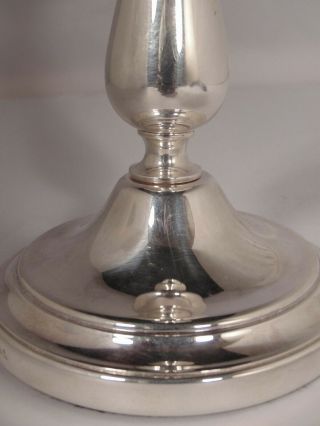 CHRISTOFLE FRANCE French SILVERPLATE Candlestick Candle Holder 3