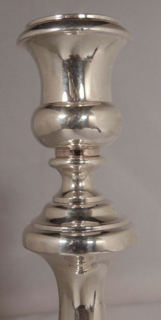 CHRISTOFLE FRANCE French SILVERPLATE Candlestick Candle Holder 4
