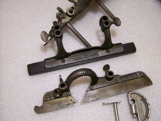 Vintage Stanley Rule and Level Co.  No.  45 Combination Plane and 20 Cutters 6