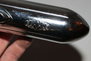 Vintage Ray - O - Vac Chrome Bullet Torpedo Flashlight S10 3