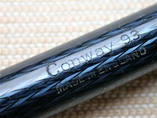 LOVELY CONWAY STEWART FOUNTAIN PEN - CONWAY 93 IN BLUE PEARL HERRINGBONE. 4