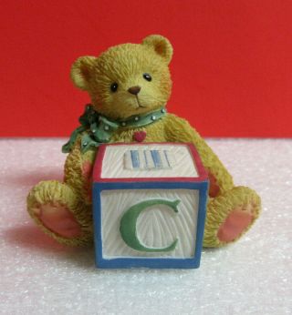 Cherished Teddies Bear with ABC 