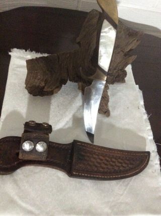 Custom Handmade Fixed Blade Knife Made By Olsen - Uk
