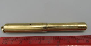 MABIE TODD SWAN RING TOP GOLD FILLED SAFETY FOUNTAIN PEN Circa 1915 3