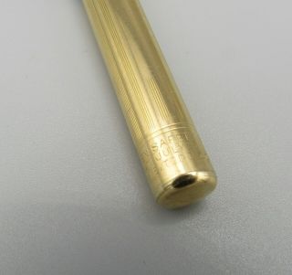 MABIE TODD SWAN RING TOP GOLD FILLED SAFETY FOUNTAIN PEN Circa 1915 4