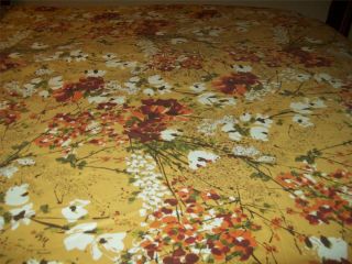 Vintage Vera Neumann Tablecloth Flowering Branches Pattern