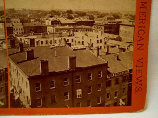 1870 - 90 ' s SAVANNAH GEORGIA LOOKING NORTHWEST E.  & H.  T.  ANTHONY & CO.  STEREOVIEW 2