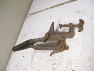 Old Stover Saw Vise With 9 " Jaws