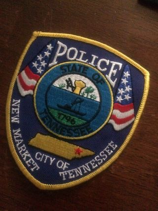 Tennessee Police - Market Police Tn Police Patch L