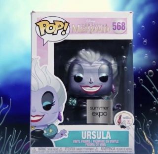 D23 Expo 2019 Exclusive Metallic Ursula Funko Pop The Little Mermaid Confirmed