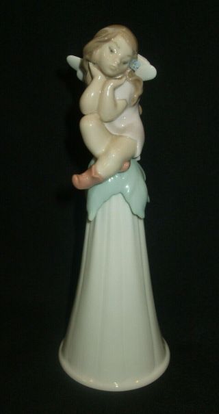 Retired Lladro Figurine Fairy Bell 