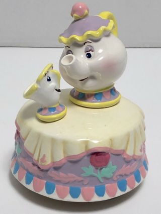 Disney Beauty And The Beast Music Box Mrs Potts And Chip Musical Box Schmid