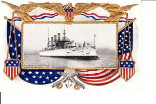 U.  S.  Navy Battleship U.  S.  S.  Rhode Island 1909