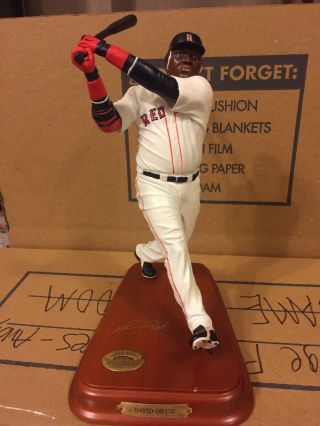 Mlb Boston Red Sox Danbury David Ortiz Figure / Hard To Find