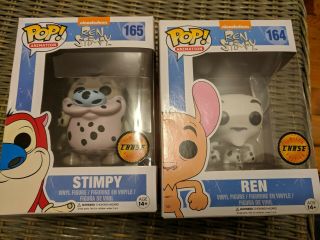 Ren And Stimpy Chase Funko Pops