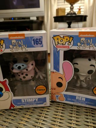 Ren and Stimpy Chase Funko Pops 6