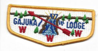 Oa Lodge 477 Gajuka Flap S1 Clothback Baden - Powell Council [h4889]