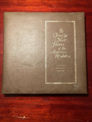 The Franklin History Of The American Revolution First Edition Proof Set
