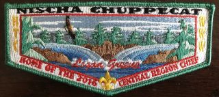 2016 Central Region Chief Nischa Chuppecat Lodge Logan Greene Green Border