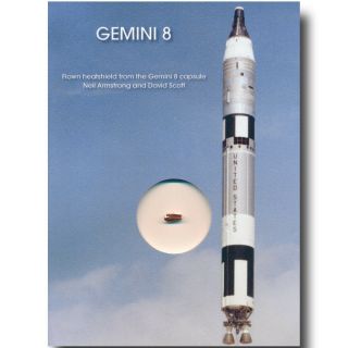 Gemini 8 Flown Heatshield Fragment Presentation
