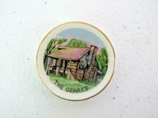 The Ozarks Miniature Souvenir Plate Lugenes Japan Ceramic