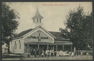 Pine Bush Ny: C.  1910 Postcard Public School District No.  3 (crispell Location)
