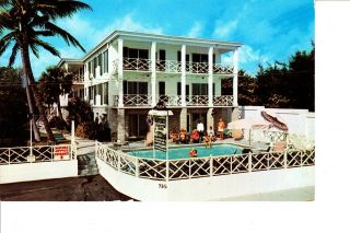 Ft.  Lauderdale,  Fl Natchez Plantation House Hotel 1950s