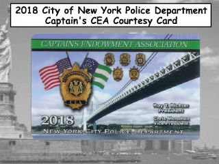 2019 NYC Police CAPTAIN ' S 
