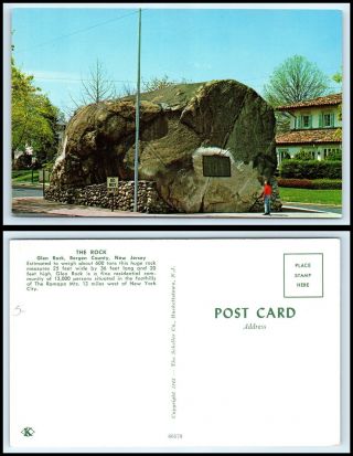 Jersey Postcard - Glen Rock,  The Rock H13