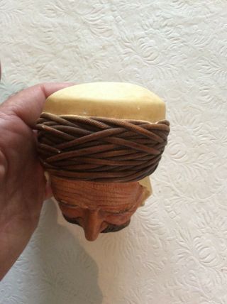 VINTAGE BOSSONS CHALKWARE HEAD MADE IN ENGLAND THE PERSIAN 1961 4