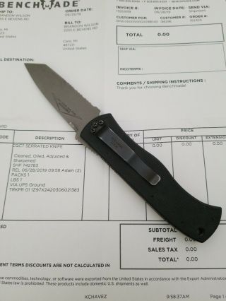Benchmade Emerson CQC7 War Spec Folder Discontinued Spyderco knife coldsteel 2