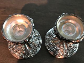 Godinger Silver - plated Candlestick Holders 3