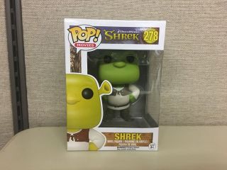 Funko Pop Movies Dreamworks Shrek - Shrek - 278 With Clear Case Protector