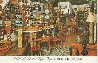Postcard Of The Colonial Gift Shop,  Santa Domingo,  Dominican Republic