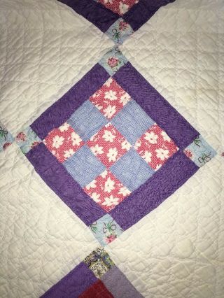 vintage quilt Handmade 59 